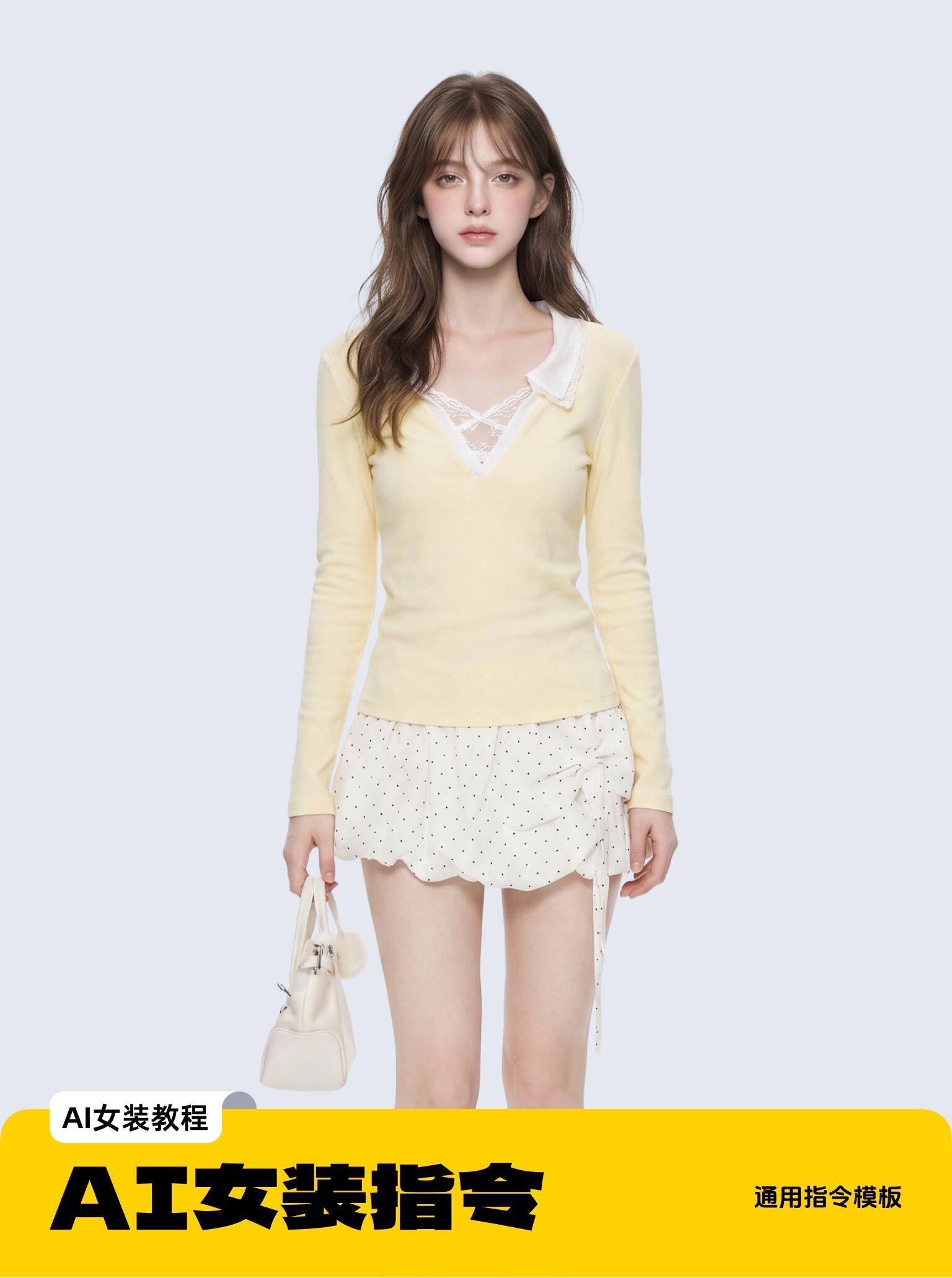 AI女装通用指令模板来了 第 1 张参考图