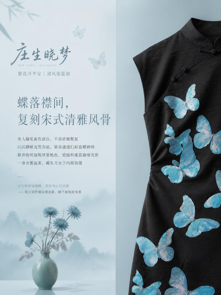自己做的服装设计和概念海报