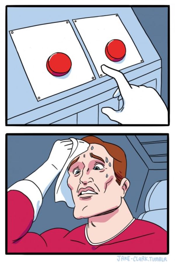 Turn Two Buttons into a fresh social meme รูปอ้างอิง 1