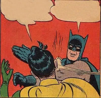 0018 / Batman Slapping Robin 第 1 张参考图