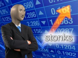 Turn Stonks into a fresh social meme รูปอ้างอิง 1