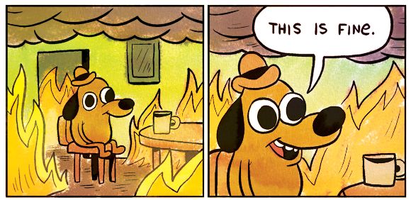 0021 / This Is Fine 第 1 张参考图