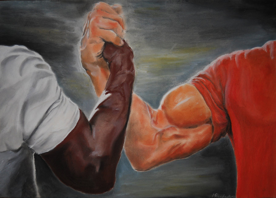 0027 / Epic Handshake 第 1 张参考图