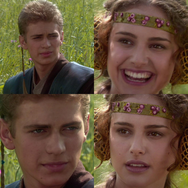 Turn Anakin Padme 4 Panel into a fresh social meme รูปอ้างอิง 1