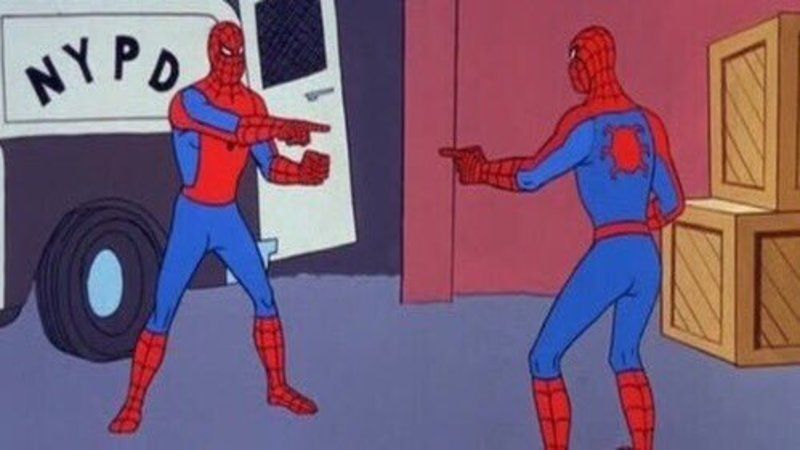 Turn Spider-Man Pointing into a fresh social meme รูปอ้างอิง 1