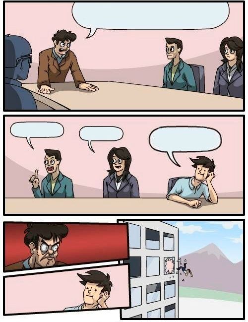 Turn Boardroom Meeting Suggestion into a fresh social meme รูปอ้างอิง 1