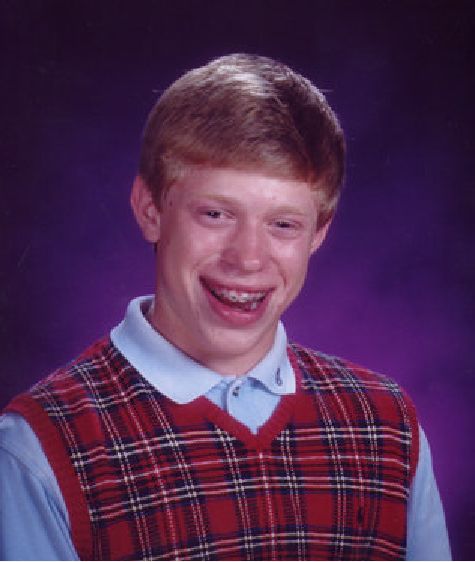 0043 / Bad Luck Brian 第 1 张参考图