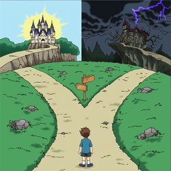 0121 / Two Paths 第 1 张参考图