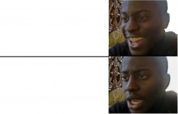 0133 / Disappointed Black Guy 第 1 张参考图