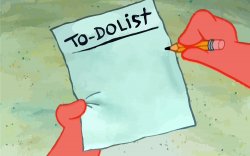 0134 / patrick to do list actually blank 第 1 张参考图