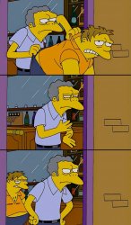 0150 / Moe throws Barney 第 1 张参考图