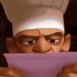 0214 / Chef Skinner Reading a Letter 第 1 张参考图