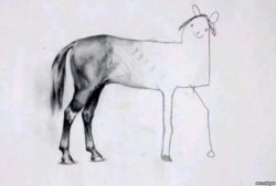 0304 / Horse Drawing 第 1 张参考图