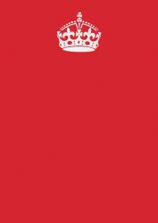 0341 / Keep Calm And Carry On Red 第 1 张参考图
