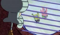 0402 / Spongebob looking out window 第 1 张参考图