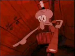 0414 / Squidward pointing 第 1 张参考图