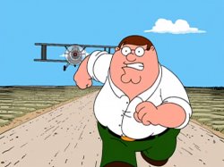 0434 / Peter Griffin running away 第 1 张参考图