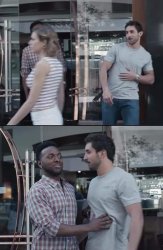 0437 / black guy stopping 第 1 张参考图