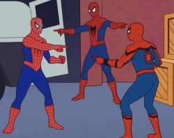 0485 / 3 Spiderman Pointing 第 1 张参考图