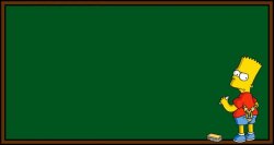 0511 / Bart Simpson - chalkboard 第 1 张参考图