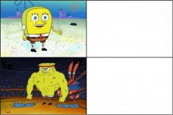 0518 / Weak vs Strong Spongebob 第 1 张参考图