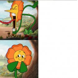 0535 / Cuphead Flower 第 1 张参考图