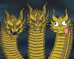 0570 / Three dragons 第 1 张参考图
