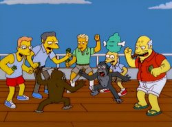 0643 / Simpsons Monkey Fight 第 1 张参考图