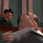 0693 / Bee Movie Lawyer Tantrum 第 1 张参考图
