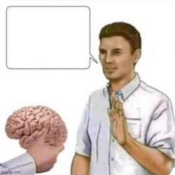 0734 / No thanks brain 第 1 张参考图