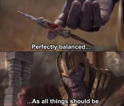 0745 / Thanos perfectly balanced as all things should be 第 1 张参考图