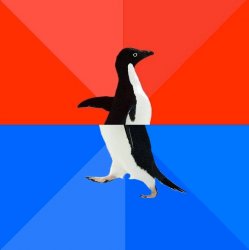 0756 / Socially Awesome Awkward Penguin 第 1 张参考图