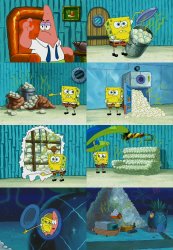 0838 / Spongebob diapers meme 第 1 张参考图