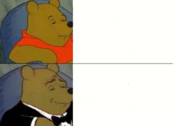 0856 / Fancy Winnie The Pooh Meme 第 1 张参考图