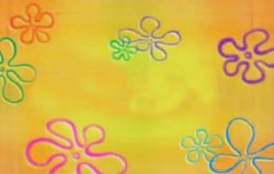 0881 / Spongebob time card background 第 1 张参考图