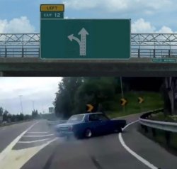 0946 / Car Drift Meme 第 1 张参考图