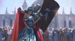 0947 / Knight Protecting Princess 第 1 张参考图
