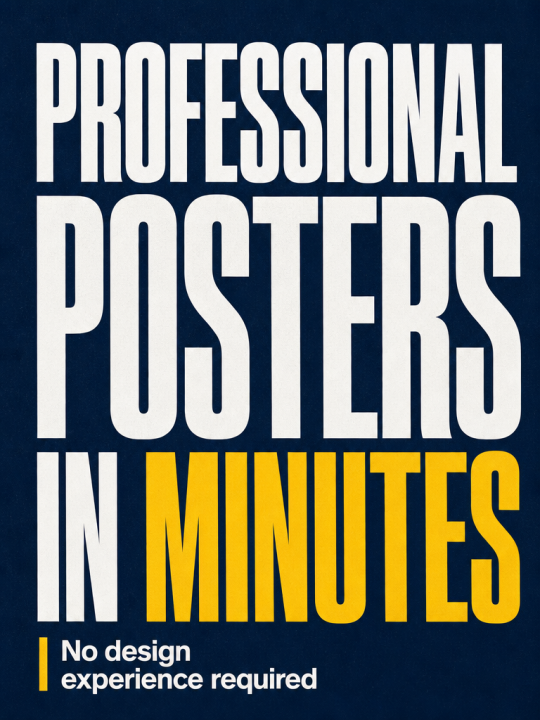 AI Poster Generator Launch Script